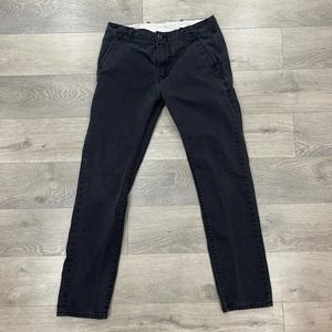 Levi's Straight Twill mens Chino Pants Black 30x32